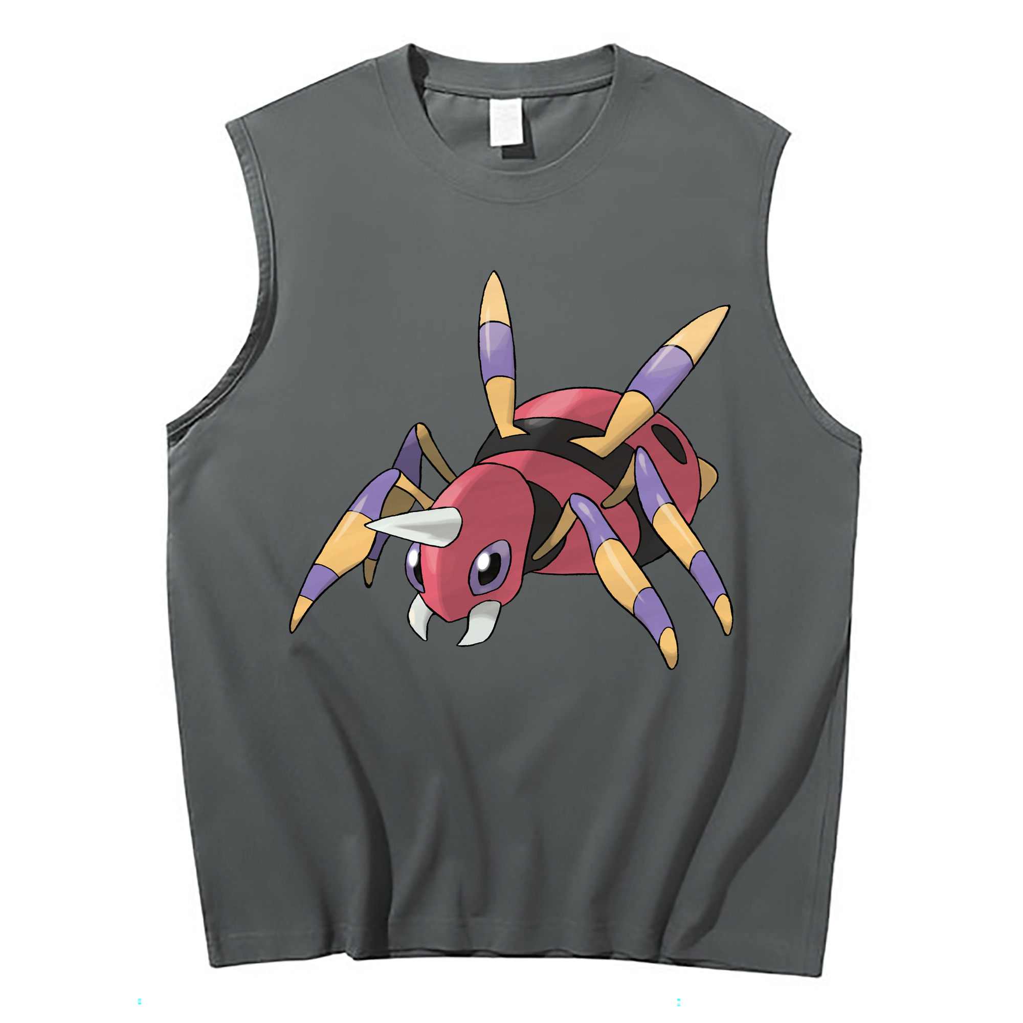 （画像用） ポケットモンスター Pokémon コットン100％タンクトップ（フロントプリント）